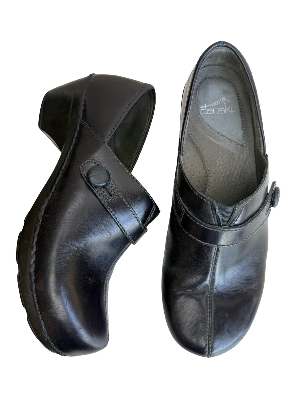 Dansko Solstice Button Clog Sz 40 US 10-10.5